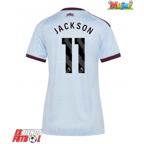 Aston Villa Nicolas Jackson #11 Tercera Equipación Mujer 2026-27 Manga Corta